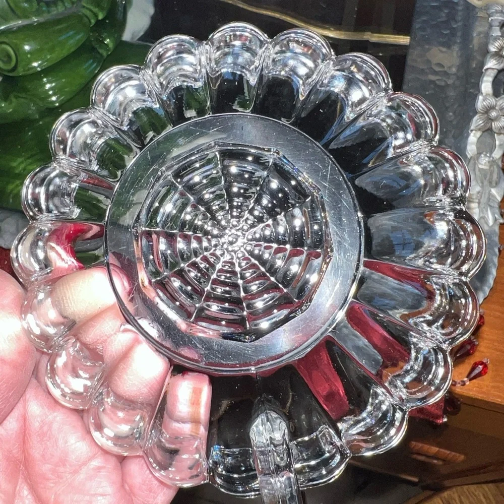 HELSEY Clear Glass Jam Dish